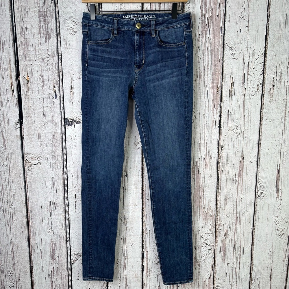 American Eagle Outfitters Hi-Rise Jegging Size 6 LONG Tall Jeans‎ 29.5” Inseam